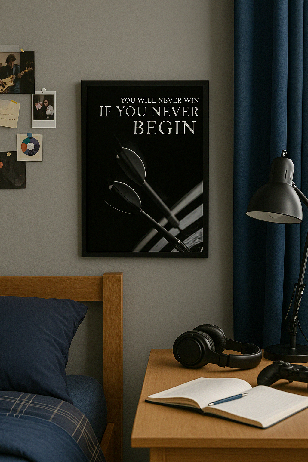 NEVER BEGIN