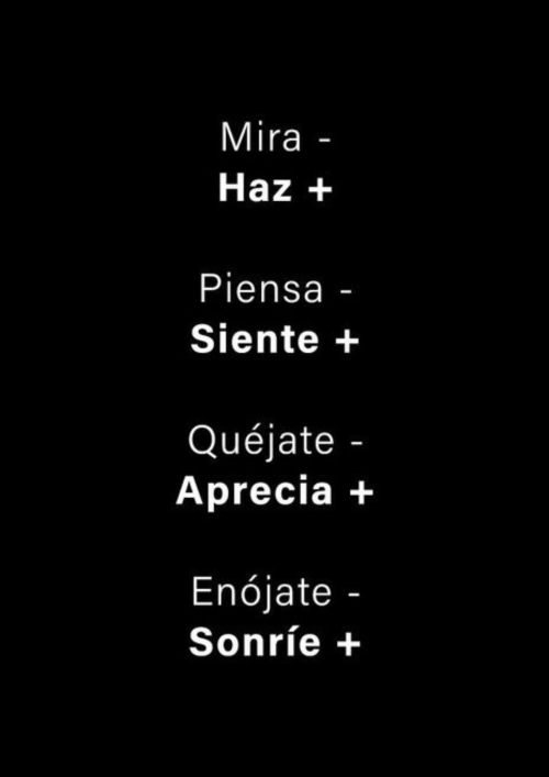 MAS Y MENOS
