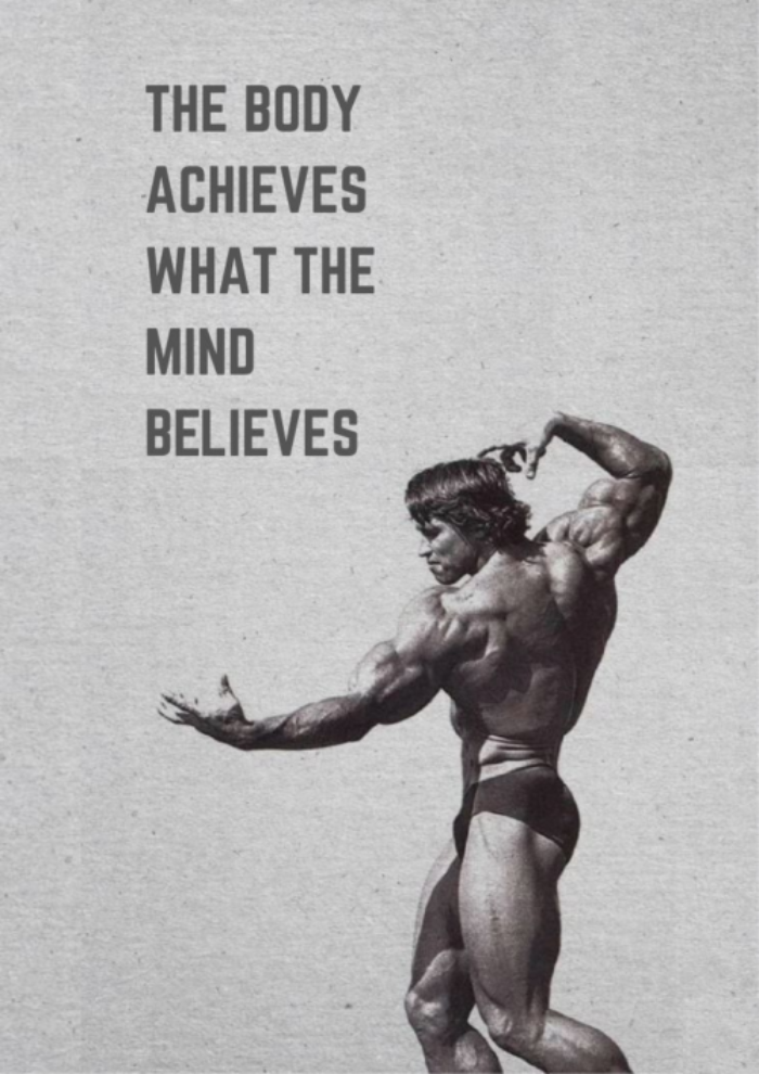 The body achieves what the mind believes