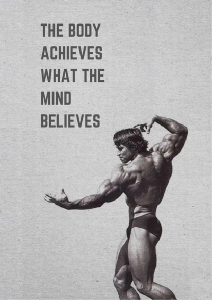 The body achieves what the mind believes