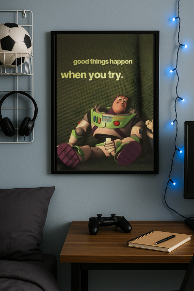 Good things happen when you try