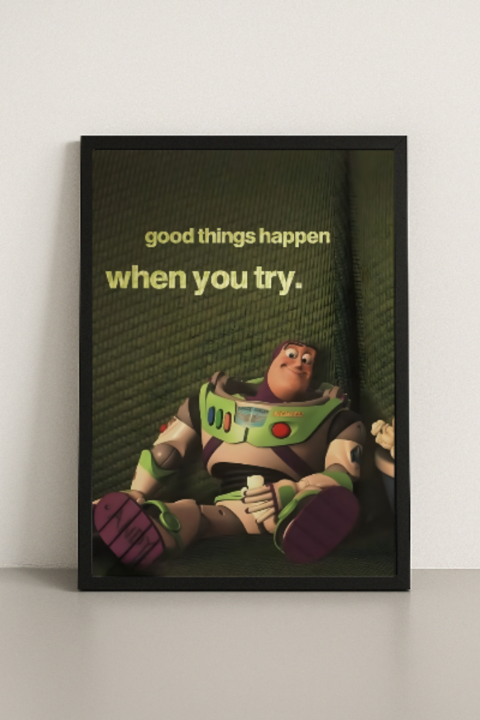 Good things happen when you try