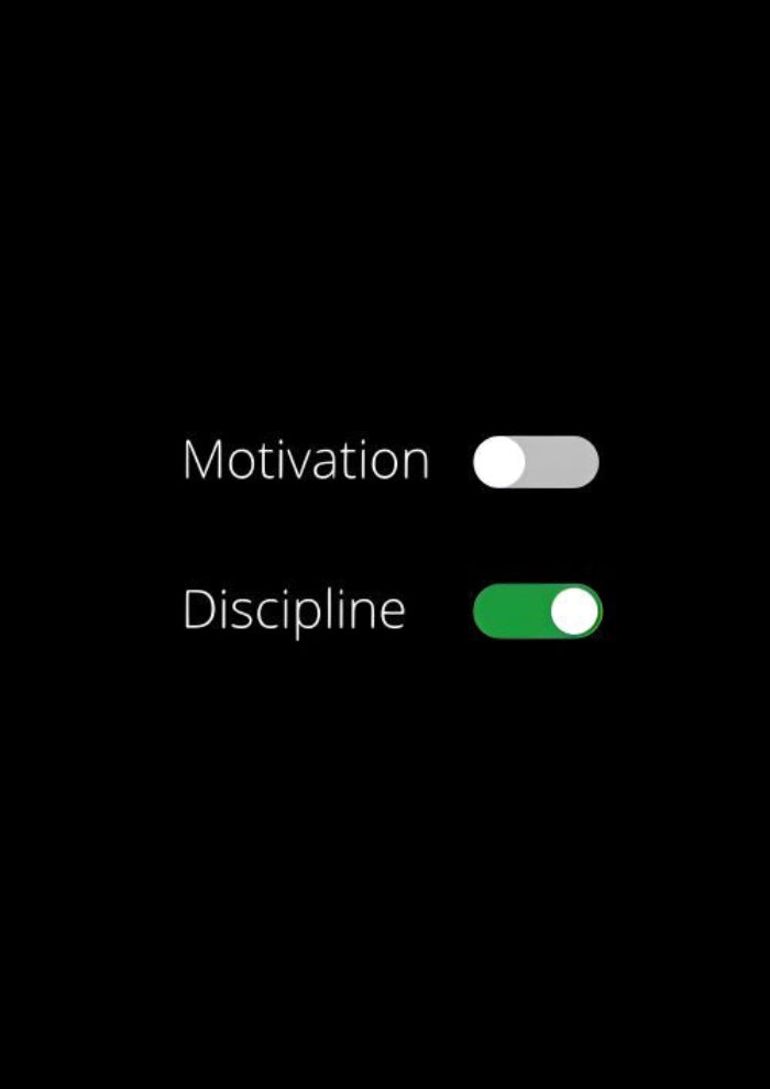 Motivation vs. Discipline
